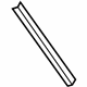 Ford JL1Z-16B991-A Side Weatherstrip, Front Outer