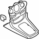 Ford BE8Z-5404644-AA Upper Trim, Black