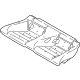 Ford PR3Z-7663840-B Seat Cushion Pad, Rear