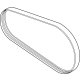 Ford PR3Z-8620-B A/C Belt