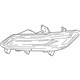Ford DP5Z-15A201-C Fog Lamp Assembly, Passenger Side