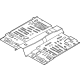Ford NZ6Z-6011135-F Floor Pan, Front