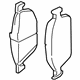 Ford KV6Z-2001-A Brake Pads, Front
