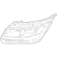 Ford MB5Z-13008-AG Headlamp Assembly, Passenger Side