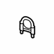 Ford -N802771-S306 Inlet Pipe Clamp