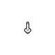 Ford -W709980-S442 Impact Bar Mount Bolt, Upper