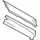 Ford KK4Z-17F774-CE Side Extension, Black, Rear Passenger Side
