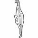 Ford D2BZ-13A418-A Tail Lamp Panel, Rear Passenger Side
