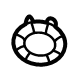Ford M2DZ-15K861-G Collar Retainer, Rear Outer Passenger Side