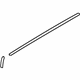 Ford EK4Z-1551400-L Upper Weatherstrip, Passenger Side