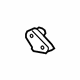 Ford GD9Z-5A242-A Center Bracket