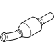 Ford LX6Z-5E212-KR Catalytic Converter, Rear