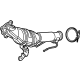 Ford LX6Z-5E212-KP Catalytic Converter, Front