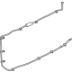 Ford ML3Z-17A605-F Lower Hose