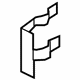 Ford F6UZ-1522023-AA Lock Cylinder Retainer, Rear Passenger Side