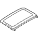 Ford NZ6Z-54500A18-B Sunroof Glass