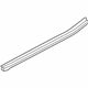 Ford FL3Z-1625860-B Belt Weatherstrip, Rear Inner Passenger Side