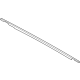 Ford LJ7Z-7825860-E Belt Molding, Front Outer Passenger Side