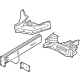 Ford L1MZ-7810008-C Lower Rail, Front Passenger Side