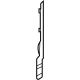 Ford NZ6Z-8310-A Side Air Baffle, Front Passenger Side