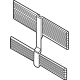 Ford LX6Z-8472-E Radiator Shutter Assembly