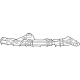 Ford NL1Z-17C972-A Support, Passenger Side