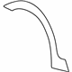 Ford 1C7Z-16038-APTM Wheel Opening Molding, Front Passenger Side