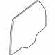 Ford 8L8Z-7825712-A Door Glass, Green, Rear Passenger Side