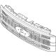 Ford PC3Z-8200-AB Grille Assembly, Molded Black