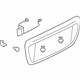 Ford 4L7Z-78404C42-AAB License Pocket