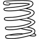 Ford 3S4Z-5W310-CA Coil Spring, Front