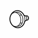 Ford -W705985-S437 Steering Wheel Bolt, Silver