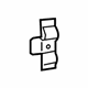 Ford AE8Z-17788-A Impact Bar Pad, Driver Side
