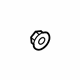 Ford -N621941-S441 Hinge Nut, Front Upper