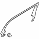 Ford AE9Z-7425504-BB Upper Molding, Passenger Side