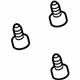 Ford 55929-S58 Column Cover Screw