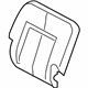 Ford 7L7Z-7866600-FC Seat Back Cover, Charcoal, Rear Passenger Side