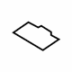 Ford GL1Z-7863388-CA Support Cover, Front Center