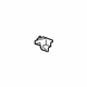 Ford LJ6Z-7804132-AA Retainer, Sandstone