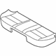 Ford AE5Z-54600A88-A Seat Cushion Pad, Rear