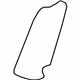 Ford BE5Z-5466892-CF Bolster, Charcoal Black, Rear Passenger Side
