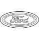 Ford LC3Z-8213-A Emblem, Gray, Front