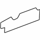 Ford CK4Z-6142410-G Roof Trim, Front Passenger Side