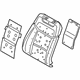 Ford LB5Z-7864810-A Seat Back Pad, Front Passenger Side