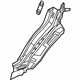 Ford BB5Z-78278D72-A Filler Panel, Rear Passenger Side