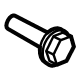 Ford -W719133-S437 Door Trim Panel Bolt, Inner