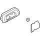 Ford M2DZ-7822600-AE Handle, Inside, Rear Upper Inner Passenger Side