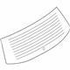 Ford GN1Z-5842006-C Back Glass, Rear