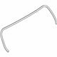 Ford CN1Z-5829796-A Glass Weather-Strip, Rear