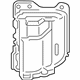 Ford JL3Z-14D189-A Blind Spot Radar Mount Bracket, Passenger Side